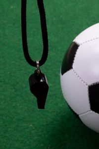 Preview wallpaper whistle, ball, football, sport