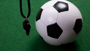 Preview wallpaper whistle, ball, football, sport