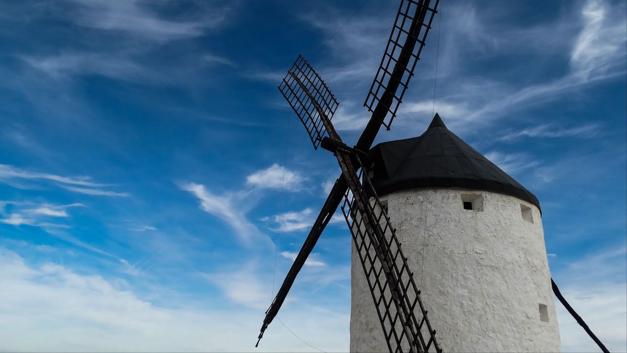 Wallpaper windmill, mill, sky