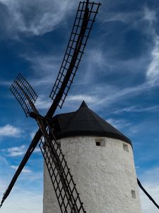 Preview wallpaper windmill, mill, sky