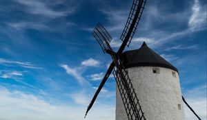 Preview wallpaper windmill, mill, sky