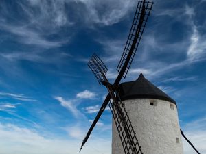 Preview wallpaper windmill, mill, sky