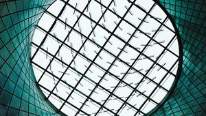 Preview wallpaper window, building, architecture, round, grid