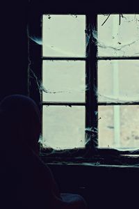 Preview wallpaper window, cobweb, loneliness, abandoned, alone, hopelessness