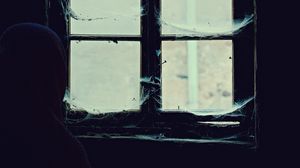 Preview wallpaper window, cobweb, loneliness, abandoned, alone, hopelessness