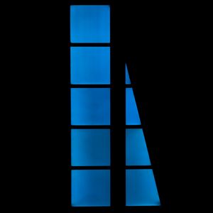 Preview wallpaper window, dark, darkness, blue