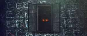 Preview wallpaper window, dark, eyes, observe