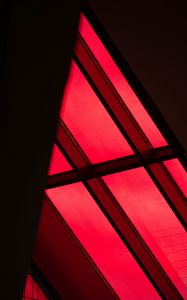 Preview wallpaper window, dark, red