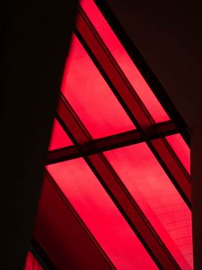 Preview wallpaper window, dark, red