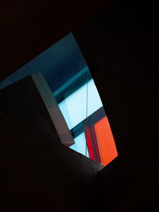 Preview wallpaper window, dark, room, architecture
