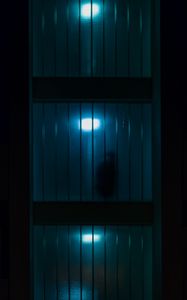 Preview wallpaper window, door, dark, silhouette, shadows
