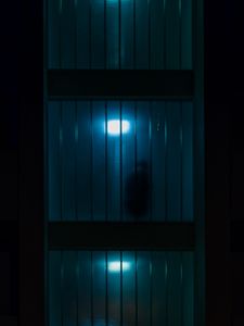 Preview wallpaper window, door, dark, silhouette, shadows