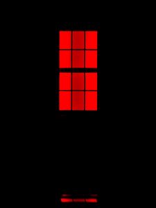 Preview wallpaper window, lattice, black, red