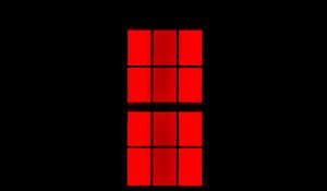 Preview wallpaper window, lattice, black, red