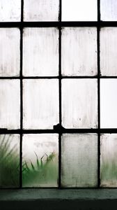 Preview wallpaper window, lattice, glass, misted, white