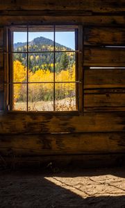 Preview wallpaper window, light, house, wooden