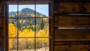 Preview wallpaper window, light, house, wooden