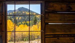 Preview wallpaper window, light, house, wooden