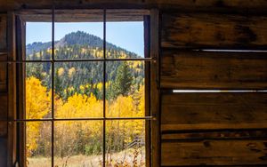 Preview wallpaper window, light, house, wooden