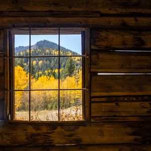 Preview wallpaper window, light, house, wooden