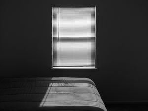 Preview wallpaper window, light, room, stripes, black and white