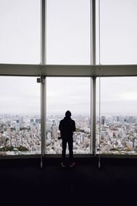 Preview wallpaper window, loneliness, overview, city, view from above