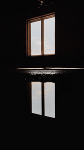 Preview wallpaper window, reflection, light, dark