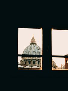 Preview wallpaper window, roof, vatican, architecture