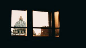 Preview wallpaper window, roof, vatican, architecture