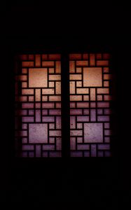 Preview wallpaper window, stained glass, dark, darkness