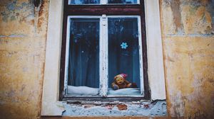 Preview wallpaper window, teddy bear, vintage