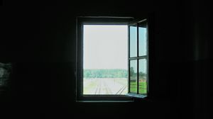 Preview wallpaper window, wall, black