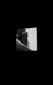 Preview wallpaper window, wall, bw, black