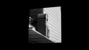 Preview wallpaper window, wall, bw, black