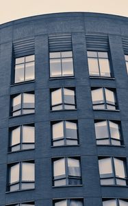 Preview wallpaper windows, building, architecture, facade, blue