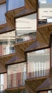 Preview wallpaper windows, building, facade, reflection, architecture