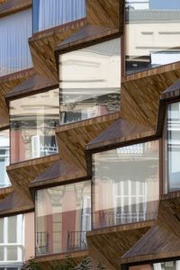 Preview wallpaper windows, building, facade, reflection, architecture