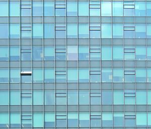 Preview wallpaper windows, building, facade, lines, blue