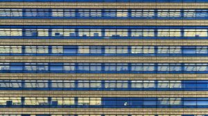 Preview wallpaper windows, facade, building, blue