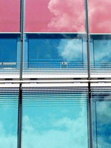 Preview wallpaper windows, facade, building, architecture, clouds