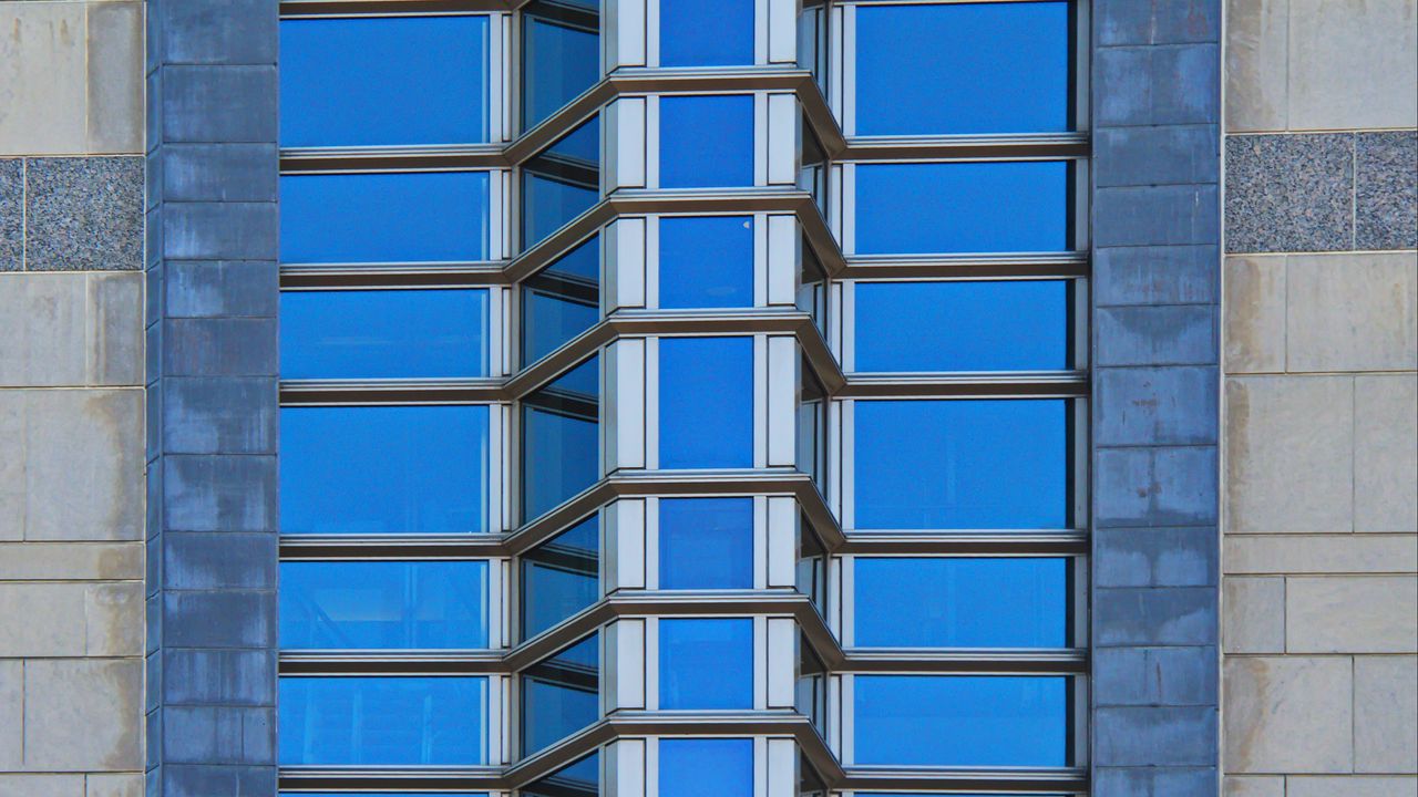 Wallpaper windows, glass, building, architecture