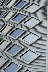 Preview wallpaper windows, glass, facade, building, architecture, gray