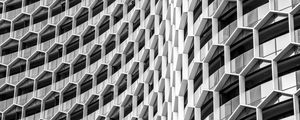 Preview wallpaper windows, honeycomb, facade, building, architecture