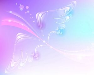 Preview wallpaper wings, drawing, soft, background