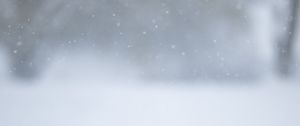 Preview wallpaper winter, snow, snowflakes, blur, white