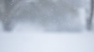 Preview wallpaper winter, snow, snowflakes, blur, white