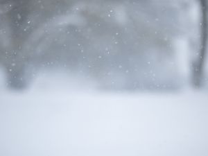 Preview wallpaper winter, snow, snowflakes, blur, white