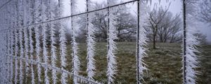 Preview wallpaper wire, frost, ice