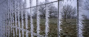 Preview wallpaper wire, frost, ice