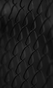 Preview wallpaper wire, mesh, black